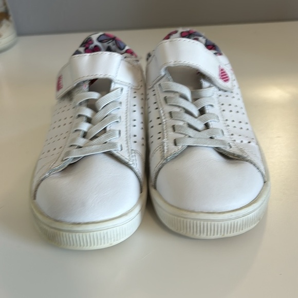 K Swiss Velcro butterfly sneakers size 11.5 - Picture 4 of 5